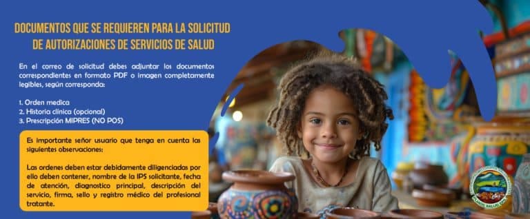 Documentos requeridos para autorización