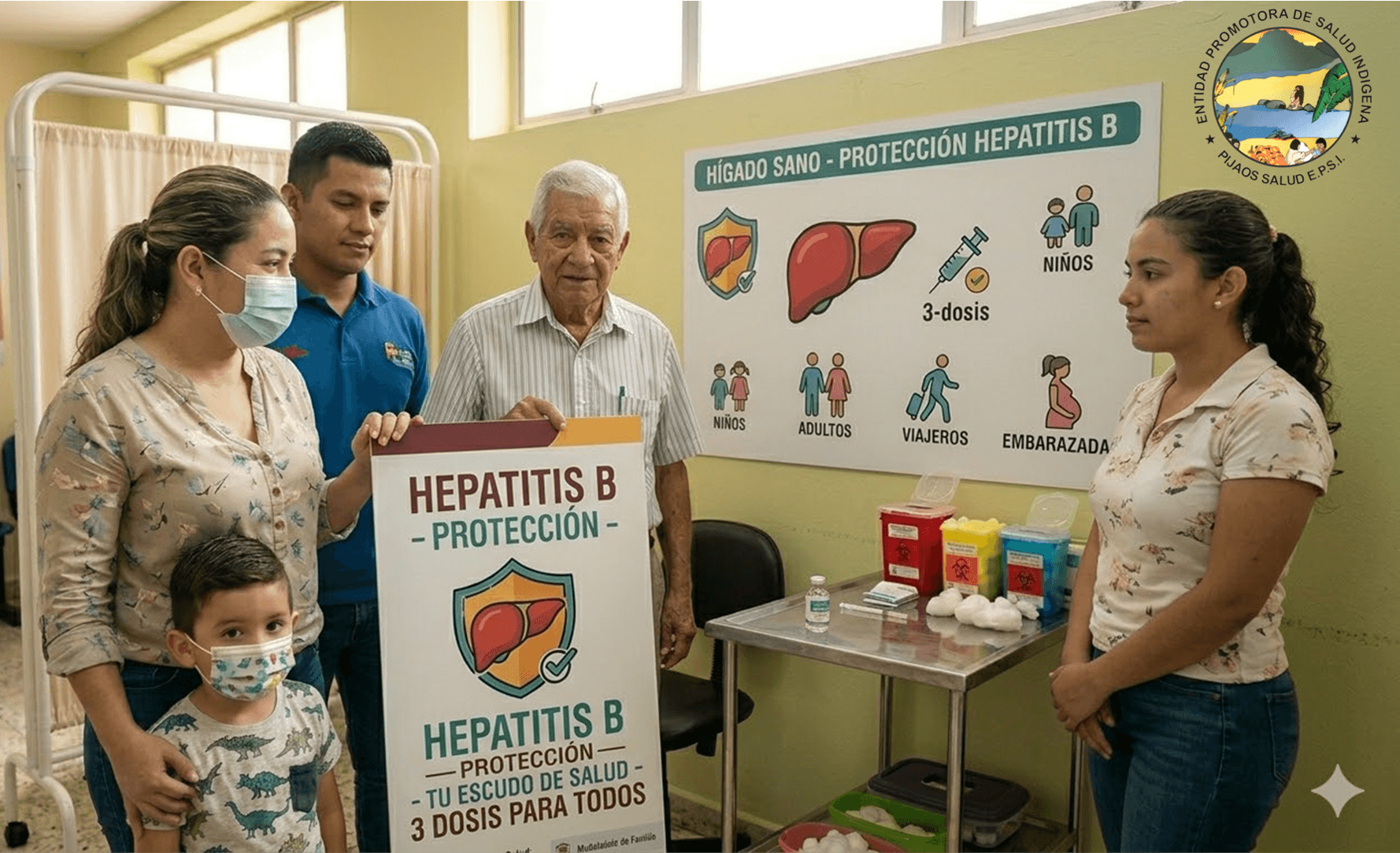💉 Vacúnate contra la Hepatitis B | Protege tu salud y la de tu comunidad 💚 Prevención, cuidado y vida para todos