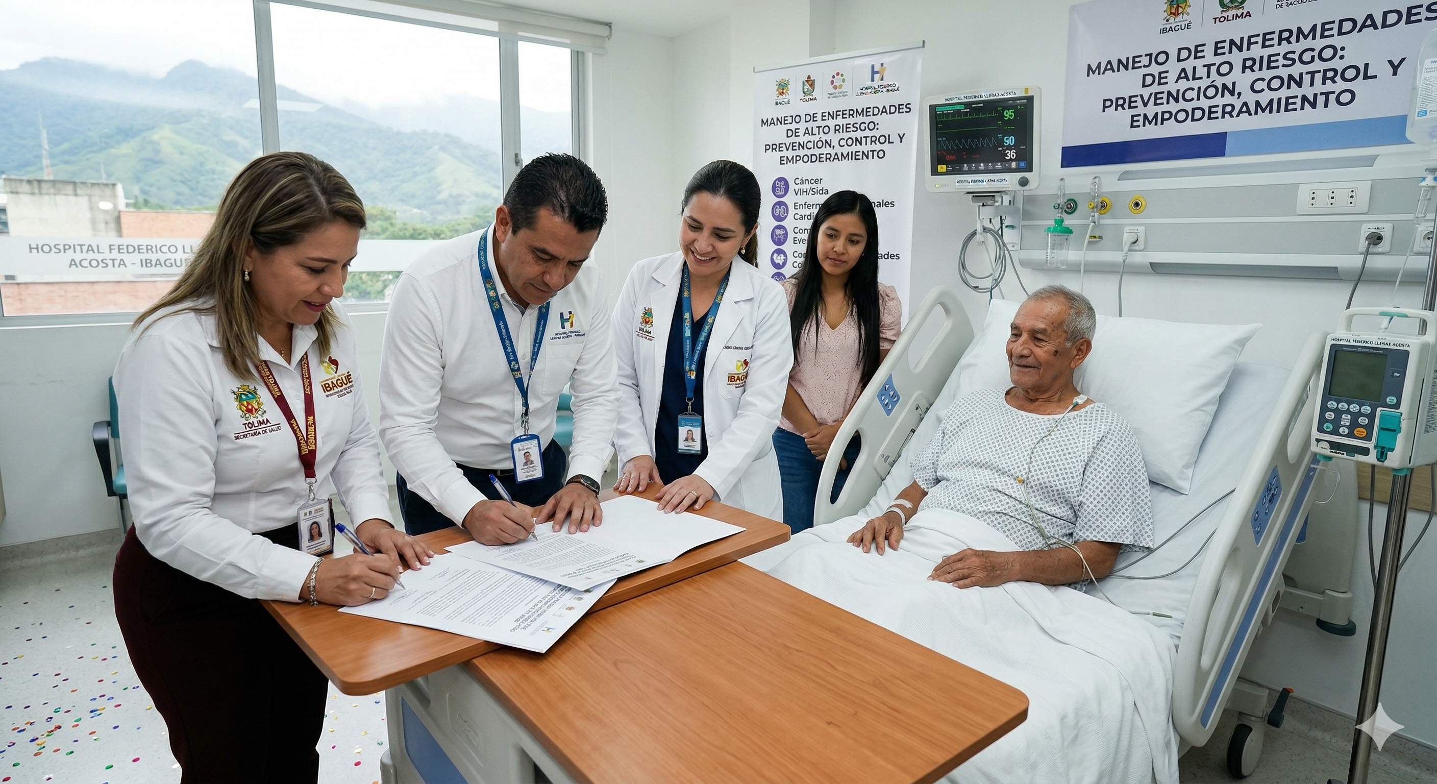 Compromiso institucional en enfermedades de alto riesgo