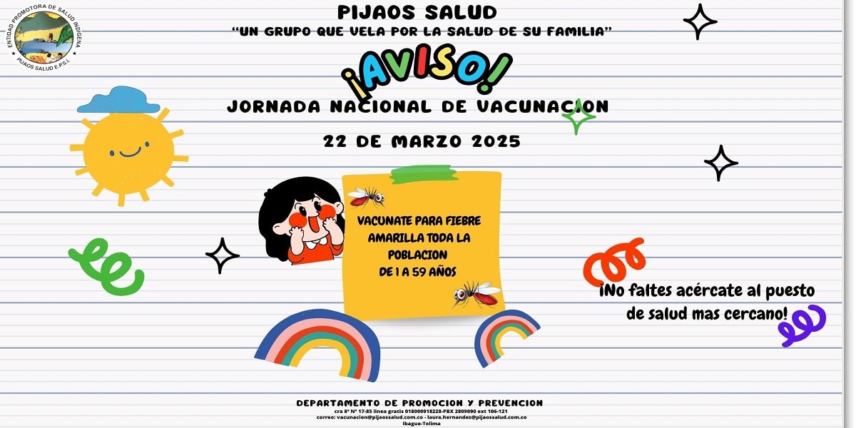 JORNADA DE VACUNACION MARZO 2025 BANNER 1