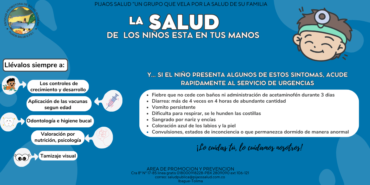 SENSIBILIZACION ATENCION EN SALUD INFANTIL